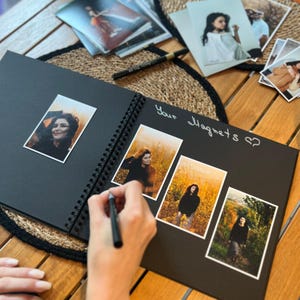 Bride’s Crafting Dream: Personalisiertes Hochzeitsgästebuch & Fotoalbum DIY Kit - Individuelles Andenken für Kreative