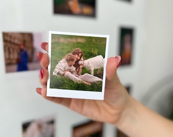 Custom Photo Fridge Magnet, Personalized Picture, Save the Date