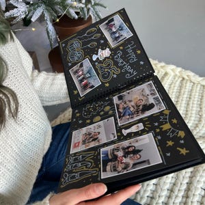 DIY Photo Scrapbook Album, Memory Book, Anniversary Gift