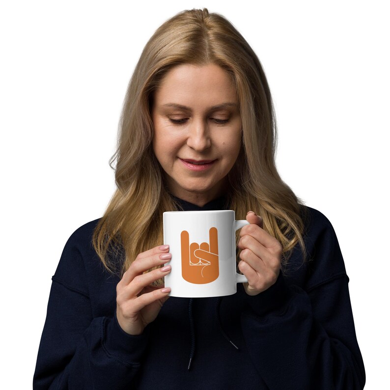 Hook'em Glossy Mug Etsy