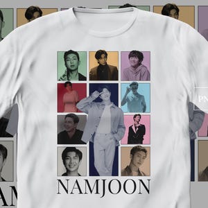Namjoon T-shirt design RM design k pop design Namjoon t-shirt design ready to print Rm T shirt eras tour