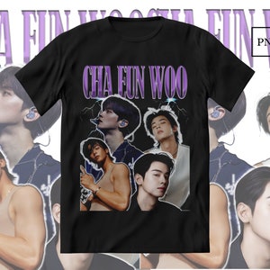 Cha Eun woo From Astro t-shirt design Eun-woo design for Tshirt Eun woo Tshirt design Ready to print Digital product high-quality Eun design