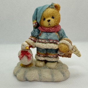 Cherished Teddies -   Ingrid &quot;Bundled-Up With Warm Wishes&quot; #617237 Collectible Figurine
