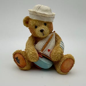 Cherished Teddies  - Jonathan &quot;Sail With Me&quot;  Collectible Figurine