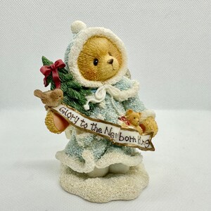 Cherished Teddies -   Grace &quot;Glory To The Newborn King&quot; #175994 Collectible Figurine