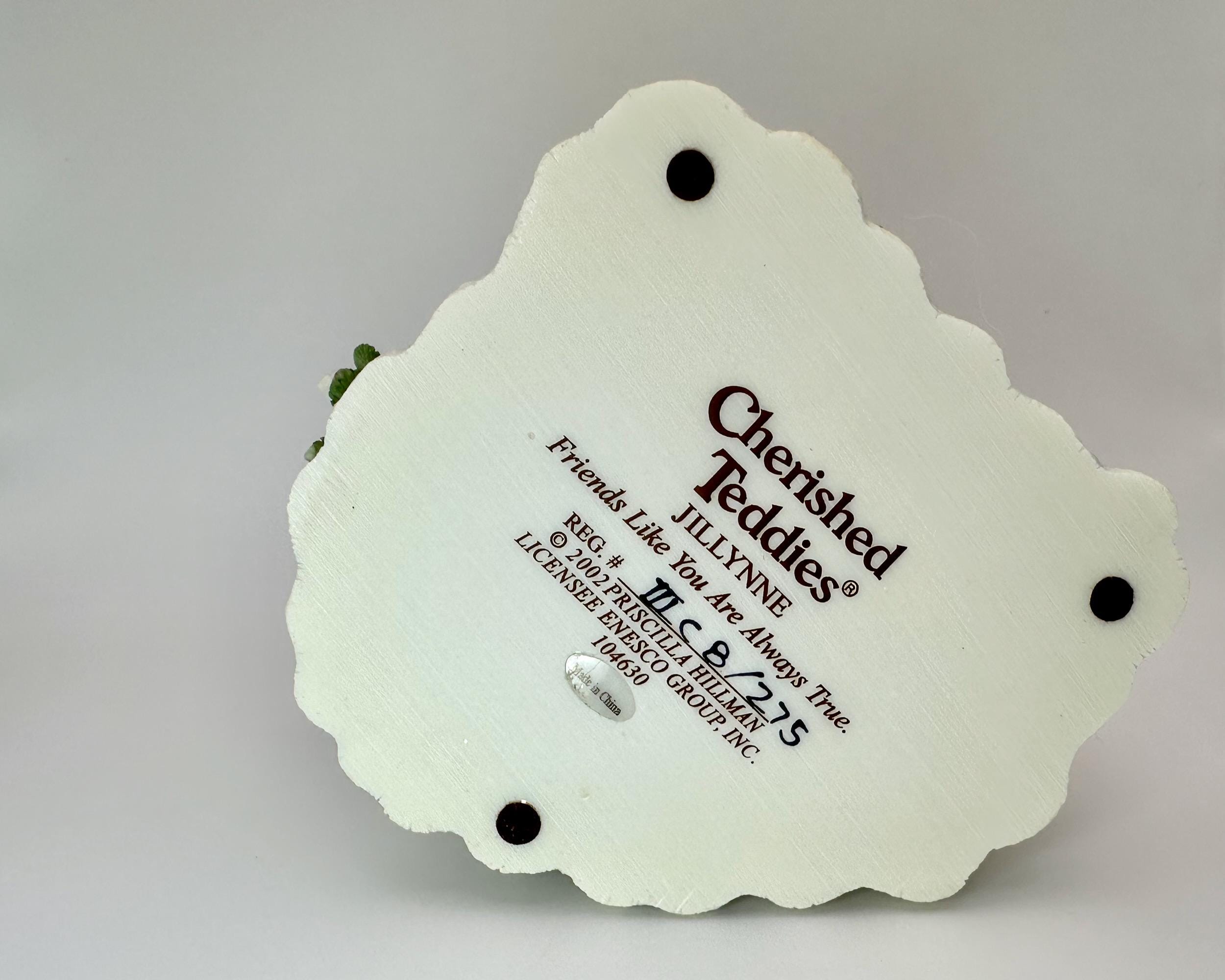 その他 Cherished Teddies 104630 Jillynne Cherished Teddies Jillynne 104630 Friends Like You Are Always True