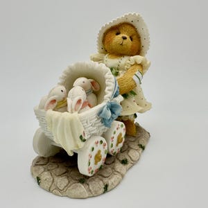 Cherished Teddies  - Jessica &quot;A Mother&#39;s Heart Is Full Of Love&quot; #155438A Collectible Figurine - Special Artists Edition
