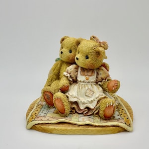 Cherished Teddies  - Nathaniel & Nellie &quot;It&#39;s Twice As Nice With You&quot; #950513 Collectible Figurine
