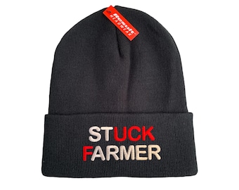 Gorro de Granjero Atascado. Los agricultores lo están pasando mal con Kier Starmer y el nuevo gobierno. Demuestra tu apoyo, úsalo. Un regalo de Navidad.