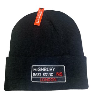 Bonnet (beanie) London – Couleur Bleue, Taille Unique, Occasion (Bon état)