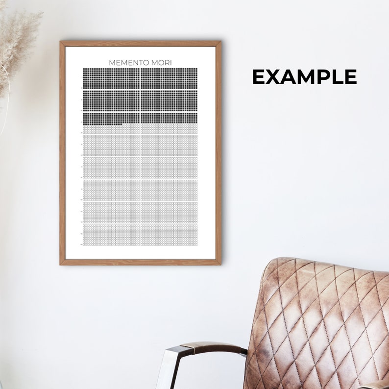 Stoic Life Calendar Printable PDF Memento Mori Marcus Aurelius Seneca ...