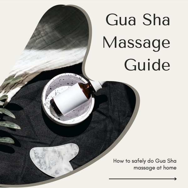 Lymphatic Drainage Guide Facial Gua Sha Guide Self Care Instructions Lymphatic Flow Directions Facial Massage Beauty Care Massage Therapy