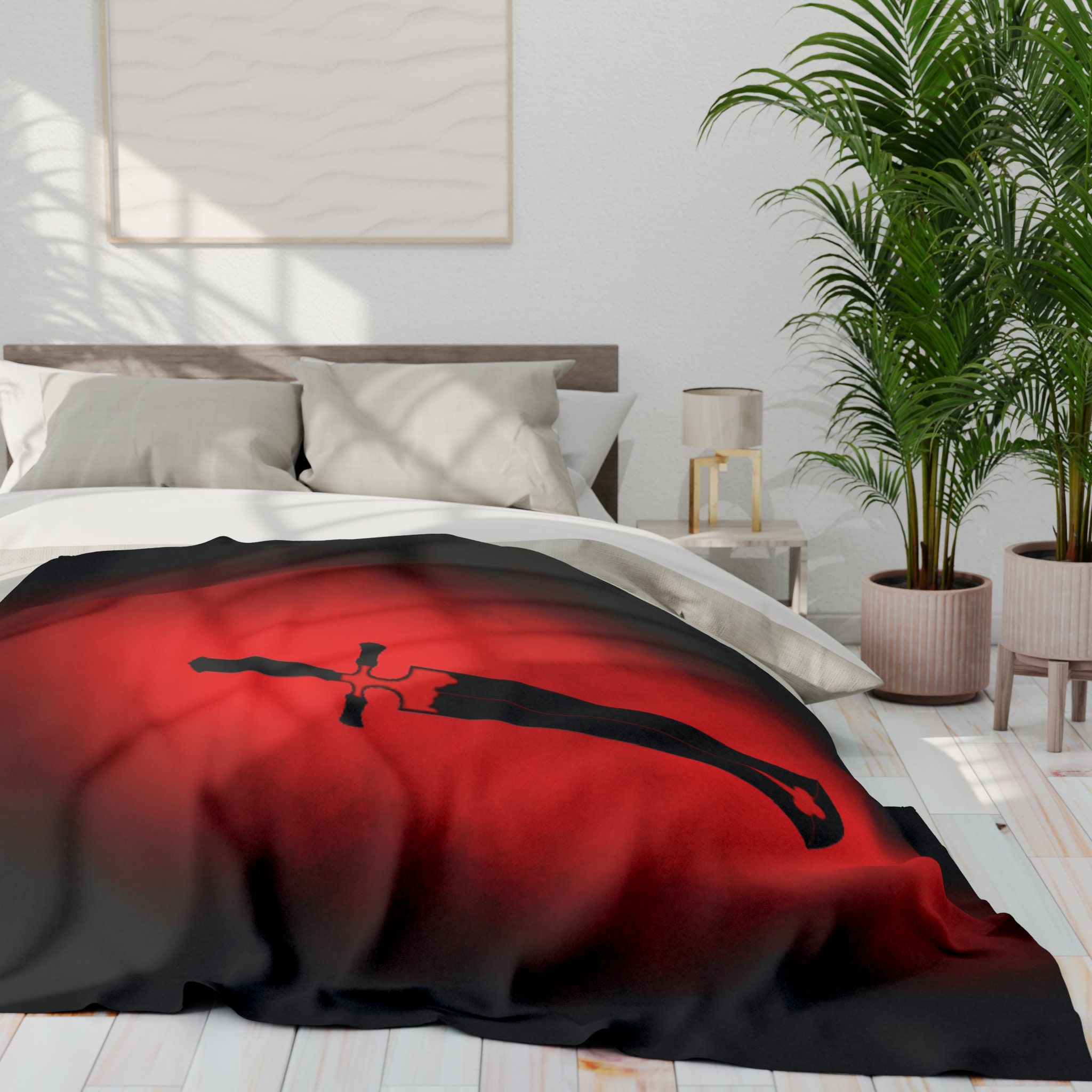 Black Clover Asta S Sword Demon Destroyer Arctic Fleece Blanket Etsy Black Clover Asta S Sword Demon Destroyer Arctic Fleece Blanket Etsy