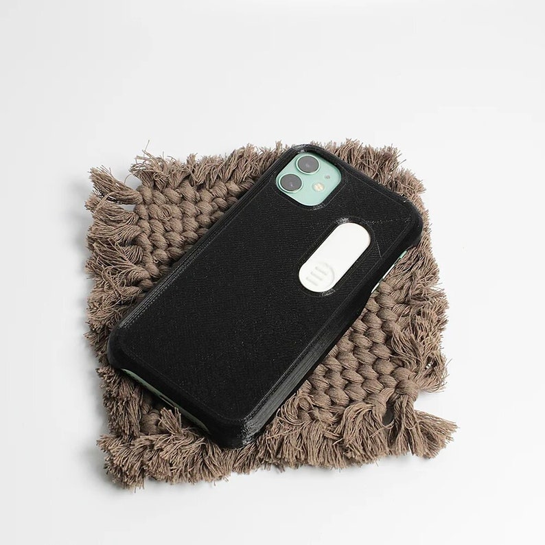 Elastic case iPhone middle finger zdjęcie 5