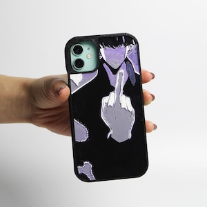 Protect your iPhone with a stylish case featuring Son Jin Woo from &quot;Solo Leveling&quot; anime. High-quality print, exclusive design for true fans