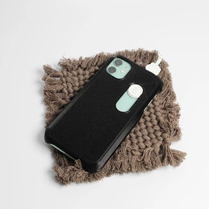 Elastic case iPhone middle finger zdjęcie 6