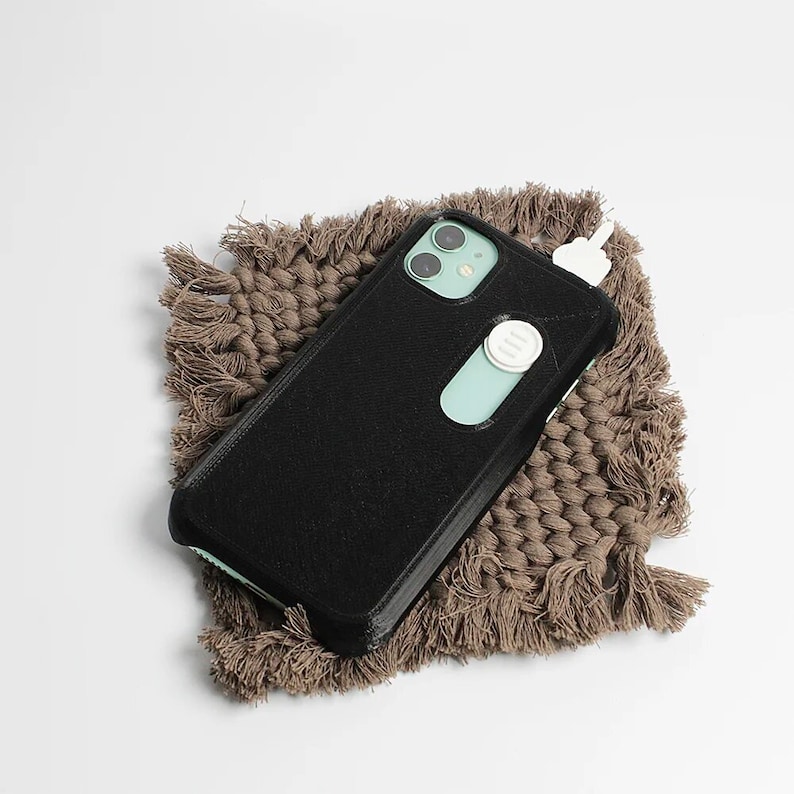 Elastic case iPhone middle finger zdjęcie 6