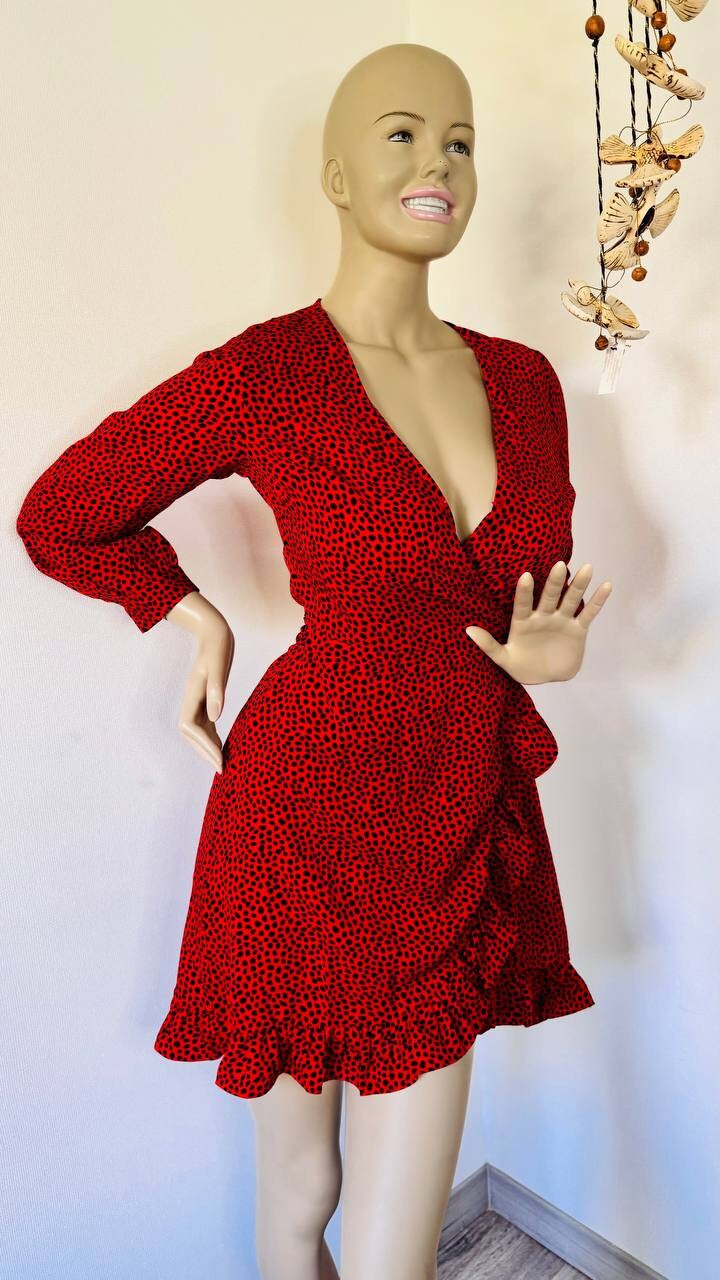 Vintage 2000’s polka dot mini dress