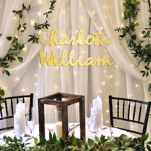 Signo de nombre 3d, Signo de nombre personalizado, Decoración de boda, Letras de madera, Signo de apellido, Signo de nombre de boda de madera, Decoraciones de fiesta