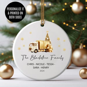 Family Christmas Ornament Personalized, Custom Family Keepsake, Family Ornament, Personalized Family Names, Christmas Gift for Families