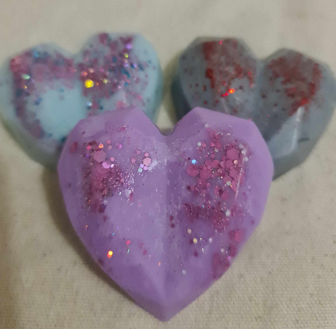 Large Geo Hearts Etsy UK