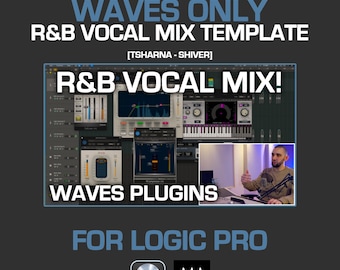 ALM R&B Vocal Mix Template #3 (Wave Plugs Nur für logische Pro-Versionen)