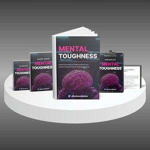 Mental Toughness Bundle | eBook, Workbook, Checklist, Guide and Prompts for Resilience, Stress Management and Business Mindset