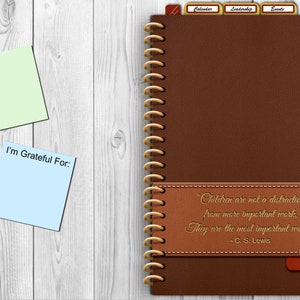 UNDATED Digital Planner, Planner, Children&#39;s Ministry, Journal, KidMin, Kid&#39;s Ministry
