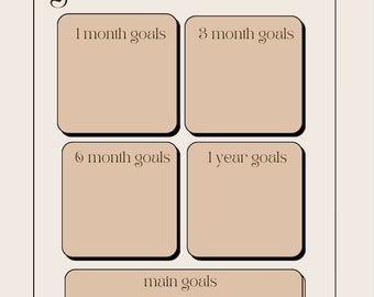 Business Goal Template