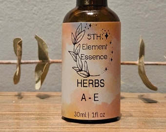 Herbal Tinctures A - E Alfalfa Anise  Burdock Catnip Chamomile Cinnamon Clove Dandelion Devils Claw Echinacea Elderberry