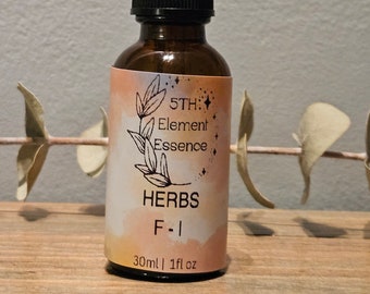 Herbal Tinctures F- I Fennel Feverfew Garlic Ginger Ginkgo Biloba Goldenseal Holy Basil Hops Horseradish Horsetail  Irish Moss Seamoss