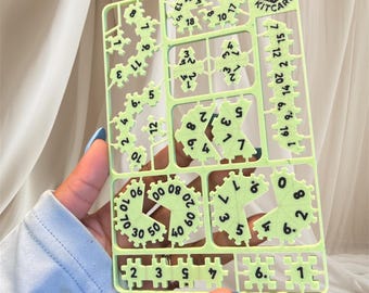 3D Printed Dice KitCard: DIY Polyhedral Dice Set