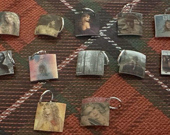 Swiftie Eras Albums 12-piece Charm set