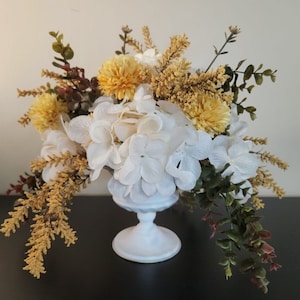 Floral Arrangement Golden Silk Centerpiece