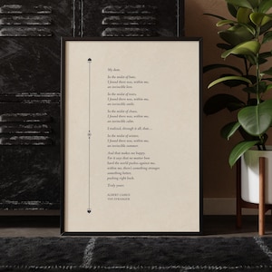 The Stranger by Albert Camus, Existentialist Quote Art - Print, Frame, Canvas or File