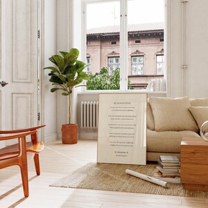Scaffolding Poem by Seamus Heaney - Shipped Print, Frame, Canvas or Digital File