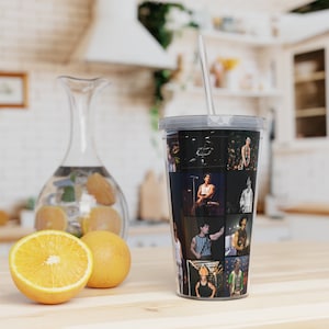 Joe Jonas The Tour 2023 Plastic Tumbler with Straw