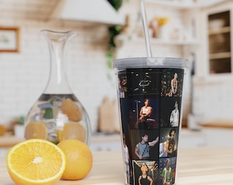 Joe Jonas The Tour 2023 Plastic Tumbler with Straw