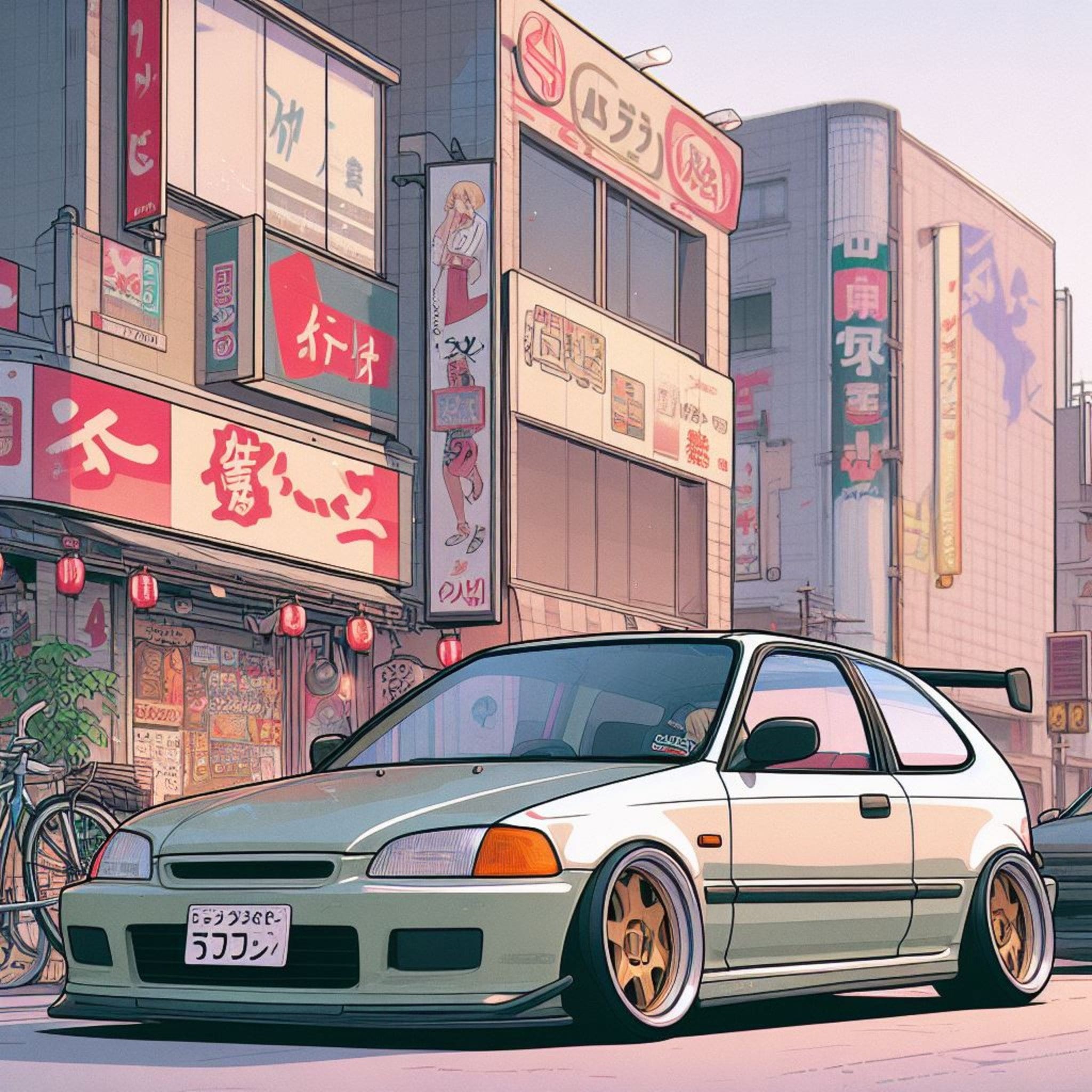 Honda Civic EK Hatch - Etsy