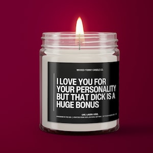 I Love You For Personality | Gift For Him | Boyfriend Gifts | Gifts For Men | Gift For Husband | Funny Gifts For Him | Valentines Day Gifts
