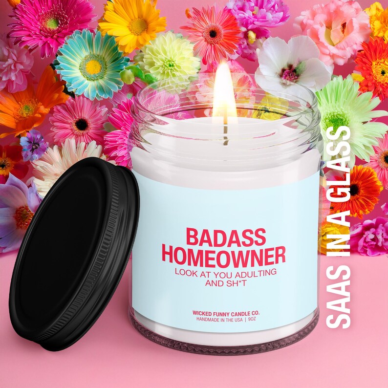Wicked Funny Candle Co. Scented Soy Candle