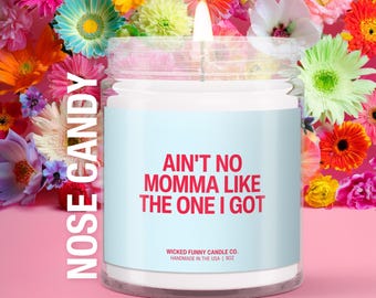 Ain't No Momma Gift For Mothers Day | Moms Birthday Candle For Mom Gifts | Gifts For Mom Gifts From ChildrenMothers Day Candle Best Mom