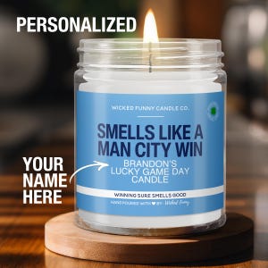 a candle that is sitting on a table