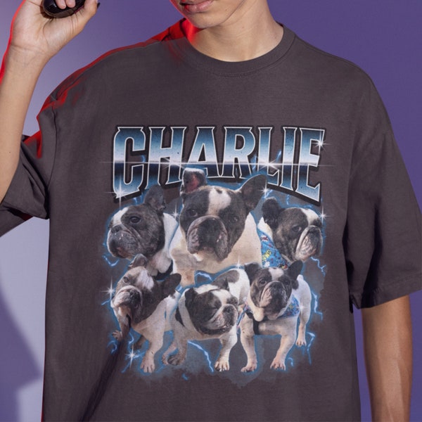 Camiseta personalizada de estilo retro Pet Rap - sudadera- sudadera con capucha, camisa Pet Rap estilo de los años 90, camiseta Bootleg Rap de los años 90, camisa personalizada para mascotas, mascota