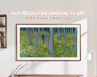 Van Gogh Samsung Frame TV Painting: High Quality Artwork Vintage Fine Art Home Decor Affordable