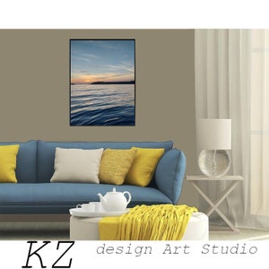 Blue Ocean Wall Art | Beach Print | Downloadable Art | Sea Photography | Printable Coastal Art | Ocean Tides Art Prints, Waves Print,Picture