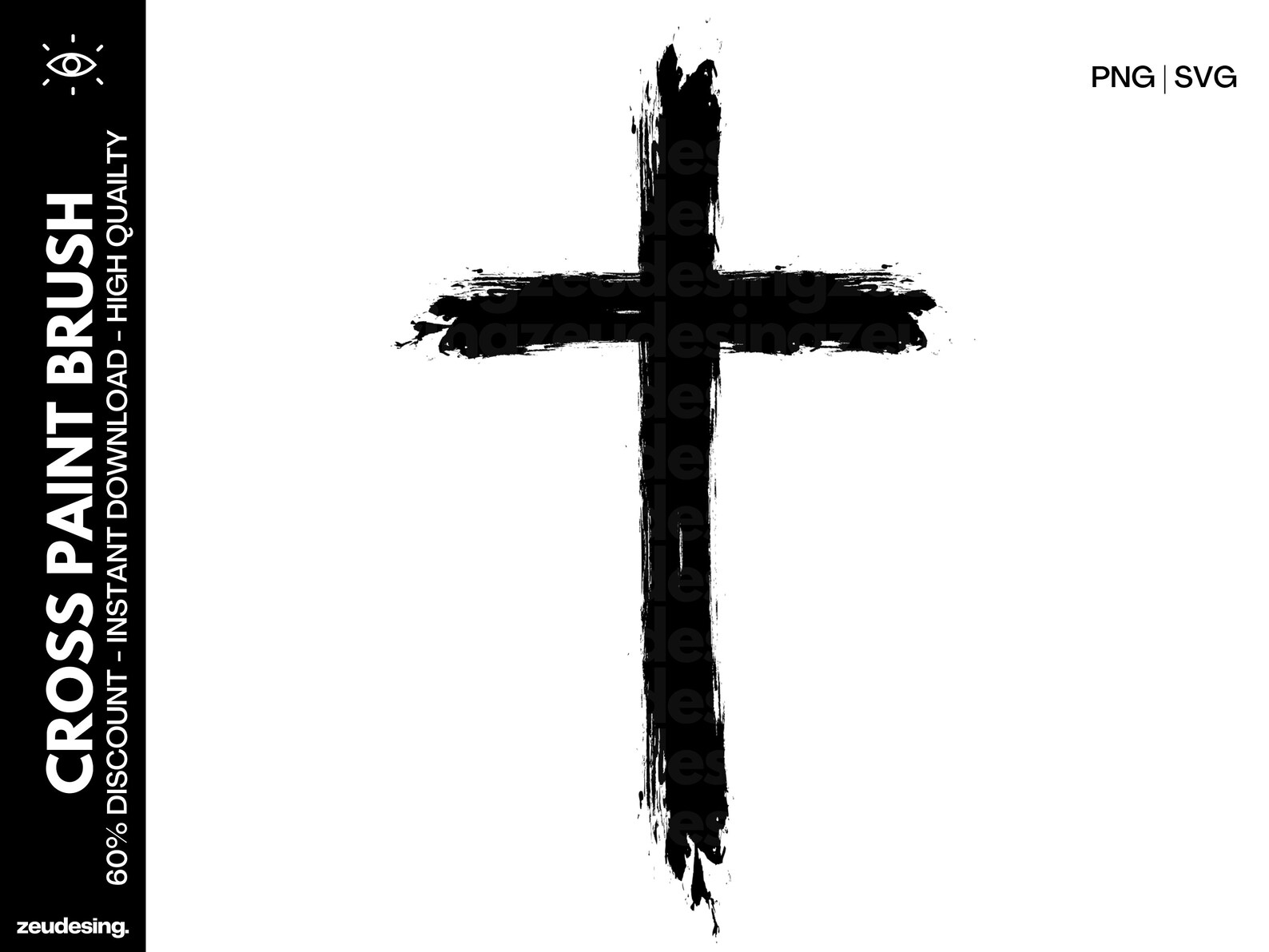 Cross SVG Cut File Christian Cross, Cross Clipart, Cross PNG, Artistic