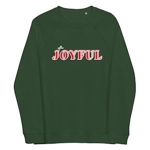 Effin Joyful Christmas Sweatshirt, Christmas Jumper Funny Bah Humbug Christmas Sweatshirt Jumper Sweater | Christmas Jumper