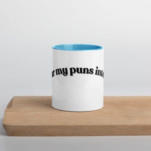 Prefiero mis juegos de palabras intencionados Taza, regalo divertido, taza divertida, tazas divertidas, taza, taza de café, regalos divertidos, regalo para ella, regalo de navidad, regalo de cumpleaños