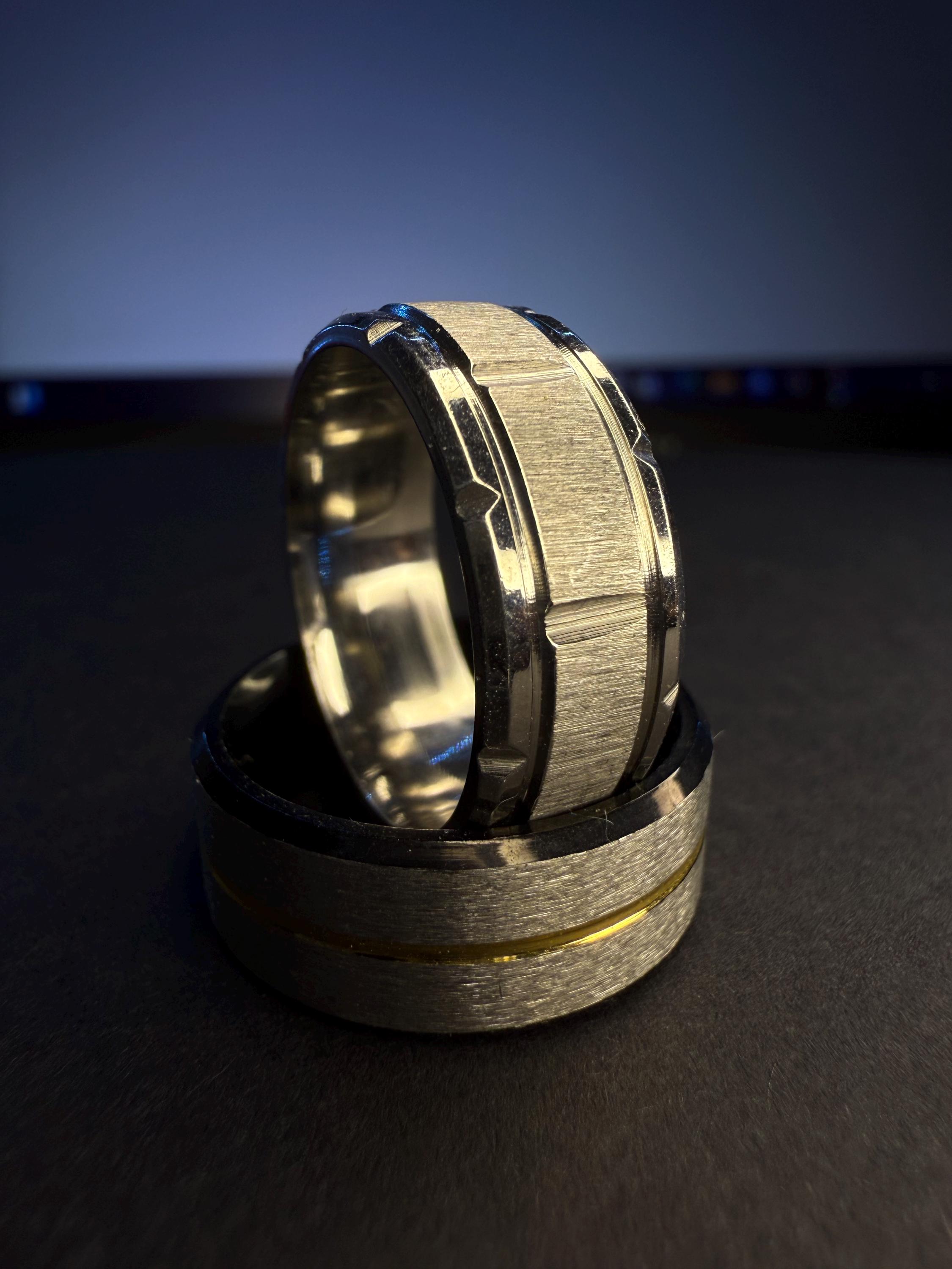 Gray Tungsten Ring, Mens Rings - Etsy